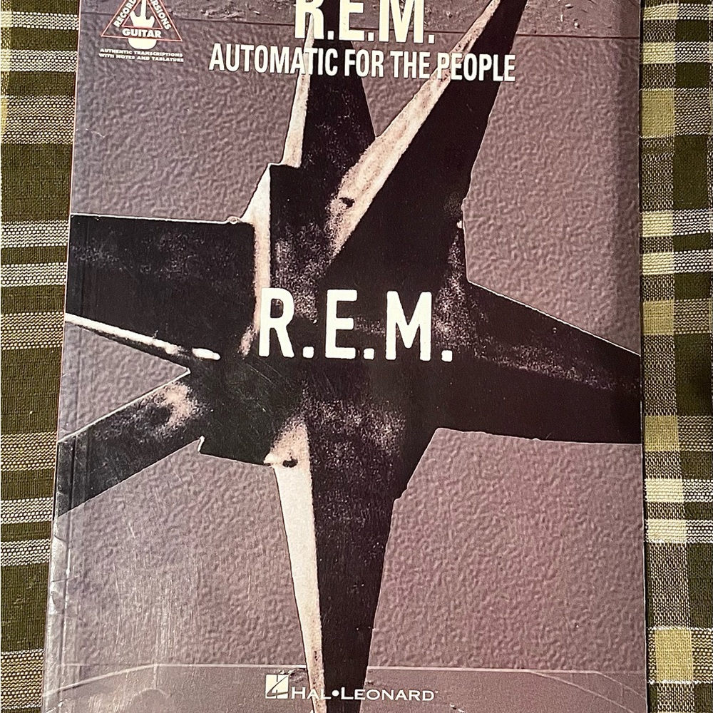 R.E.M. Automatic for the People Songbook